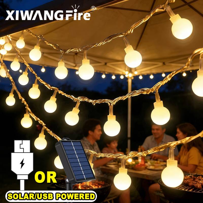 3-10M Solar/USB/Battery String - đánh giá và giá Outdoor Lighting Waterproof
