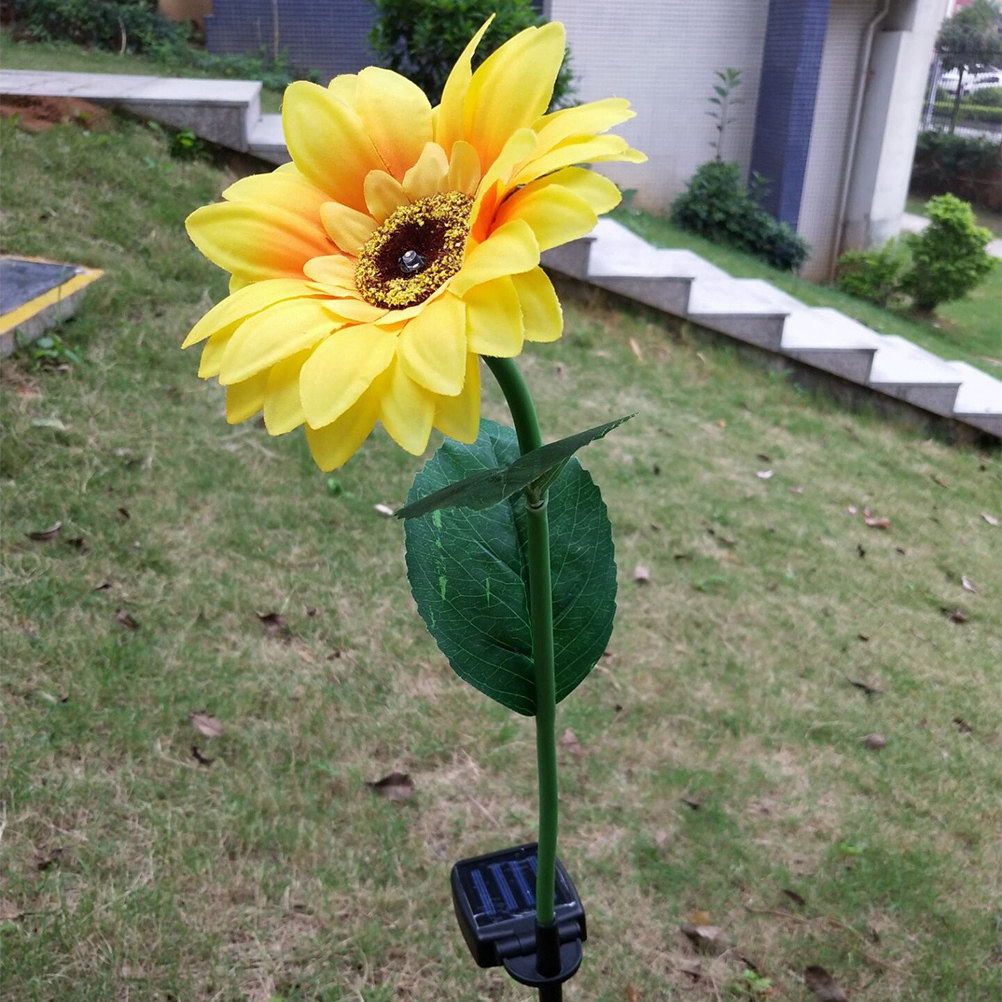 Solar LED Sunflower Garden Lig - đánh giá và giá Outdoor Lighting Pathway