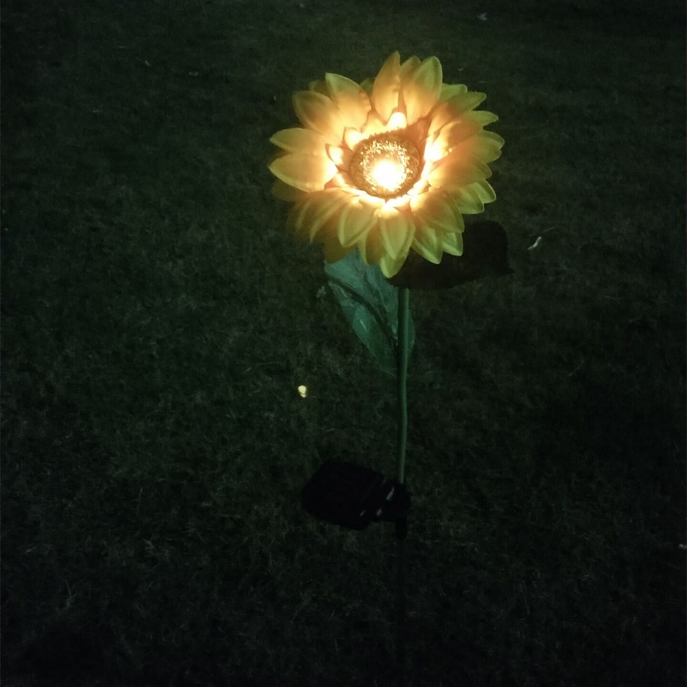 Solar LED Sunflower Garden Lig - đánh giá và giá Outdoor Lighting Pathway