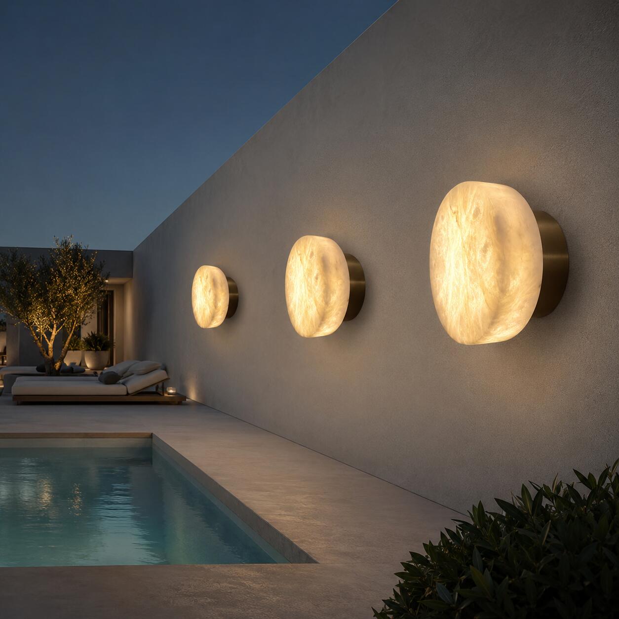 Outdoor IP65 Waterproof Alabas - đánh giá và giá Outdoor Lighting Black