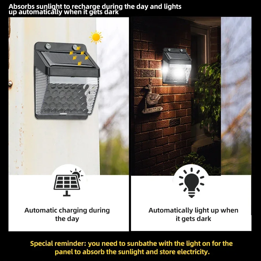LED Solar Light PIR Motion Sen - đánh giá và giá Outdoor Lighting Waterproof