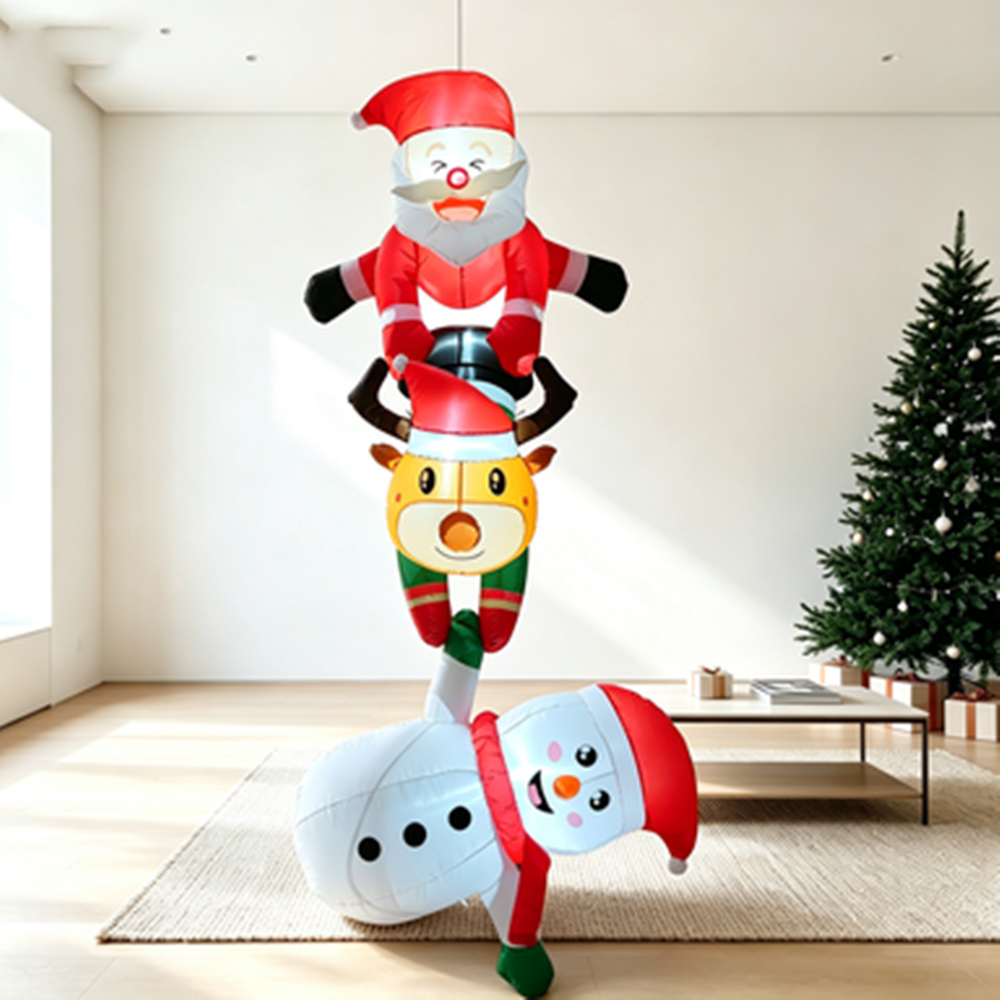 8FT Christmas Inflatable Snowm - đánh giá và giá Outdoor Lighting Effects
