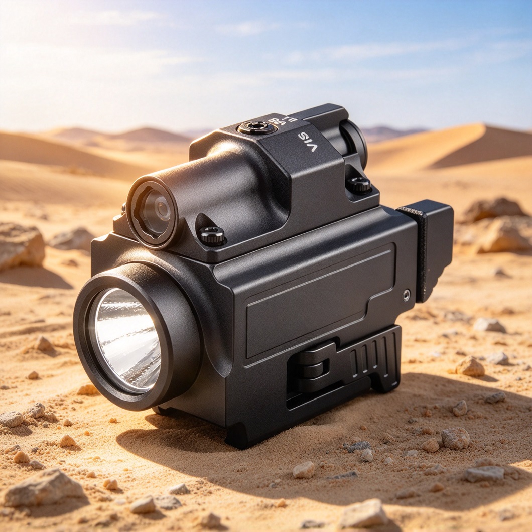 Tactical LED Flashlight 800LM  - đánh giá và giá Outdoor Lighting Black