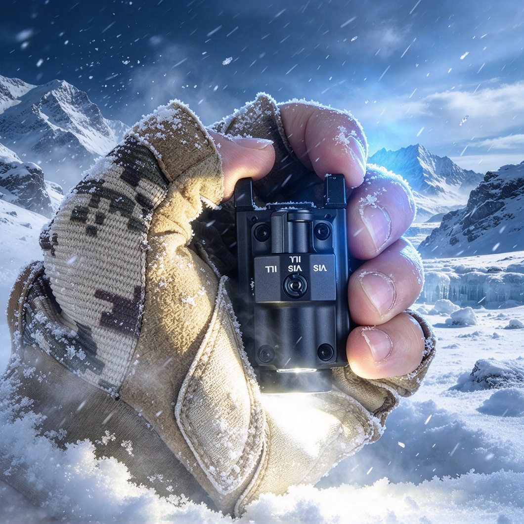 Tactical LED Flashlight 800LM  - đánh giá và giá Outdoor Lighting Black