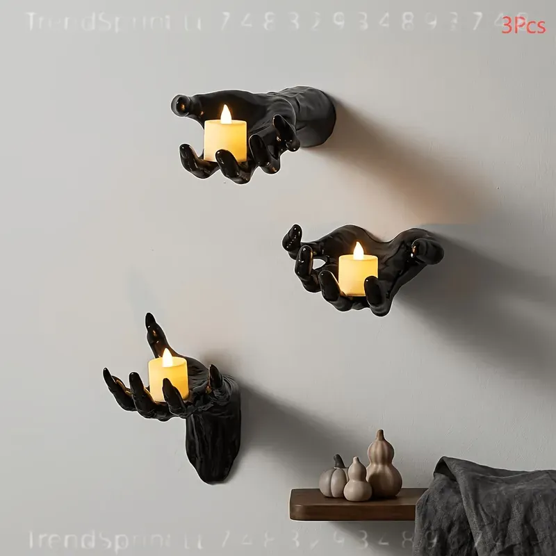 3 Pcs Halloween Wall Decor Lig - đánh giá và giá Outdoor Lighting Black
