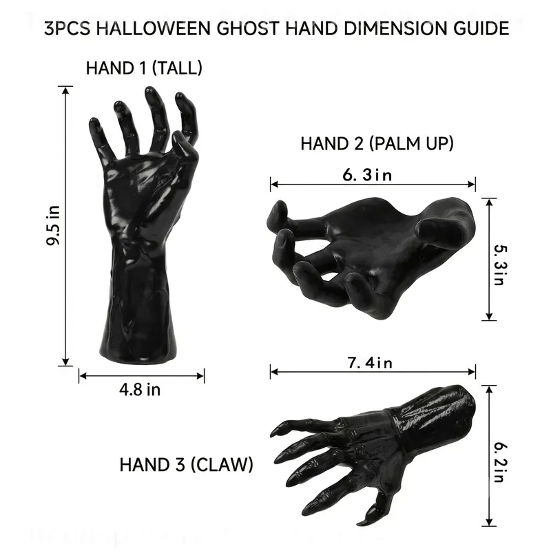 3 Pcs Halloween Wall Decor Lig - đánh giá và giá Outdoor Lighting Black