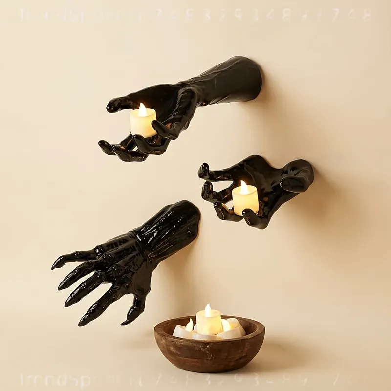 3 Pcs Halloween Wall Decor Lig - đánh giá và giá Outdoor Lighting Black