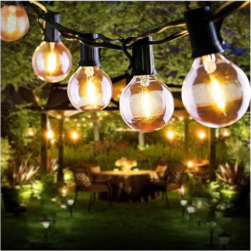 LED Outdoor Light String 64FT  - đánh giá và giá Outdoor Lighting Effects
