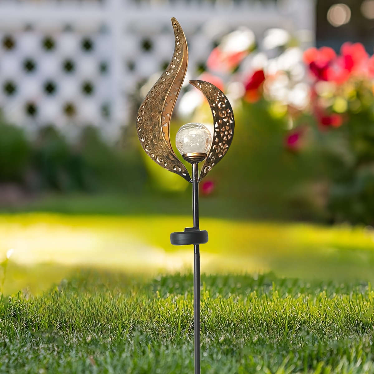Outdoor Garden Solar Statue Li - đánh giá và giá Outdoor Lighting Pathway