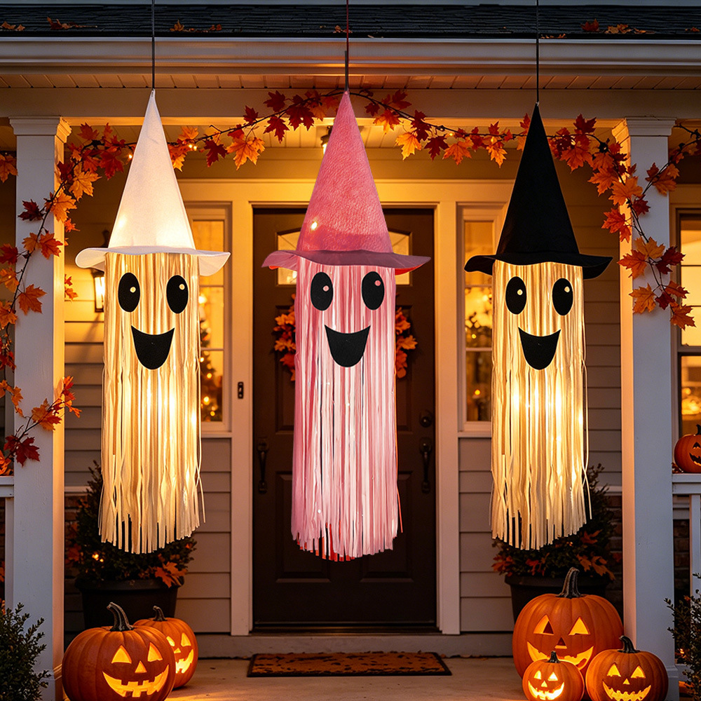 Halloween Glowing Witch Hat Gh - đánh giá và giá Outdoor Lighting Effects